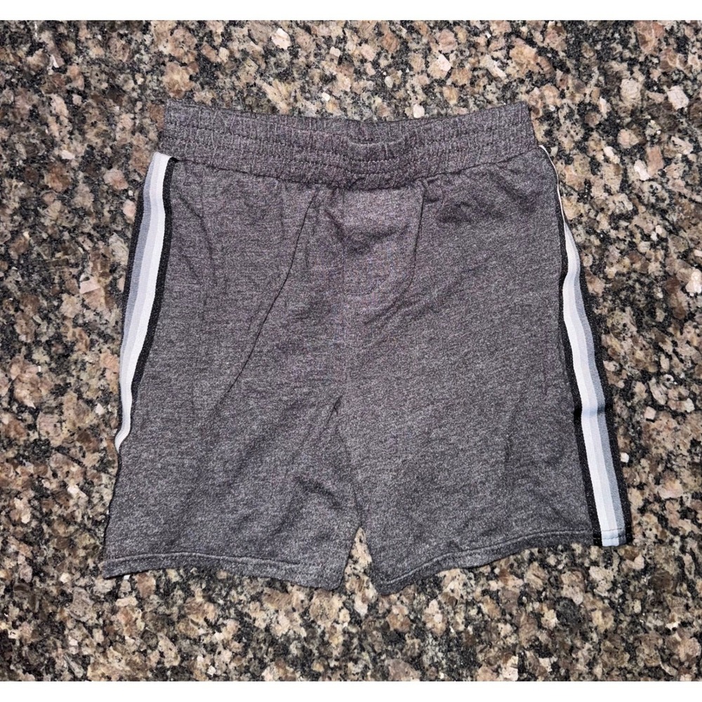 Garanimals Toddler Boys Gray Athletic Side Stripe Jersey Shorts Size 3T